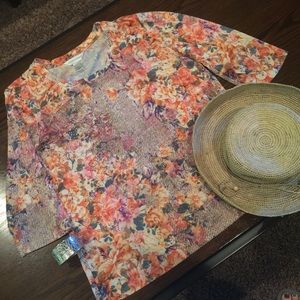 Up Scale Knit Top with a bit of bling!